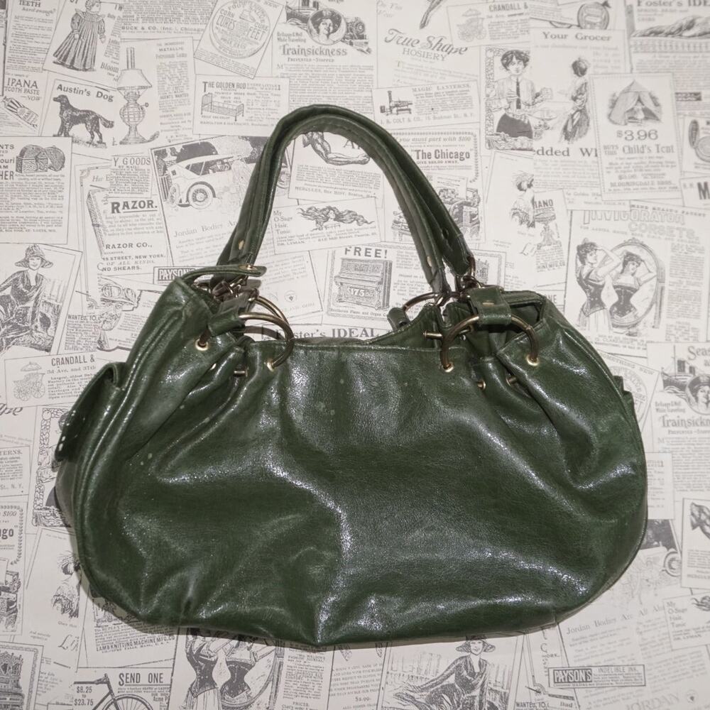 Vintage Y2K American Vintage Accessories cool abstract green